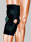 Ортез на коленный сустав с регулируемыми шарнирами