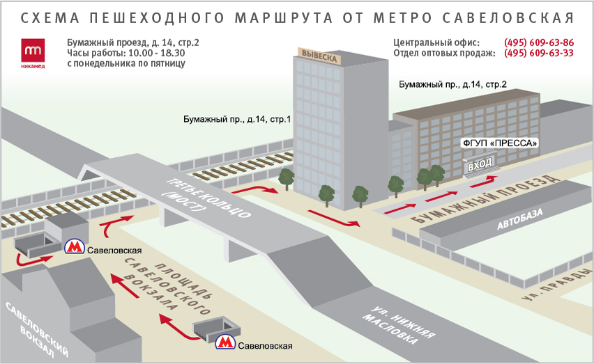 Метро савеловская ул